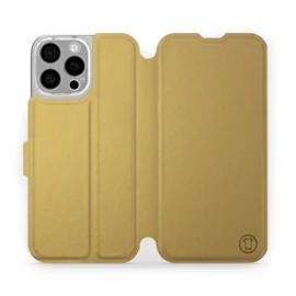 Hülle für Apple iPhone 16 Pro Max - Farbe Gold&Gray