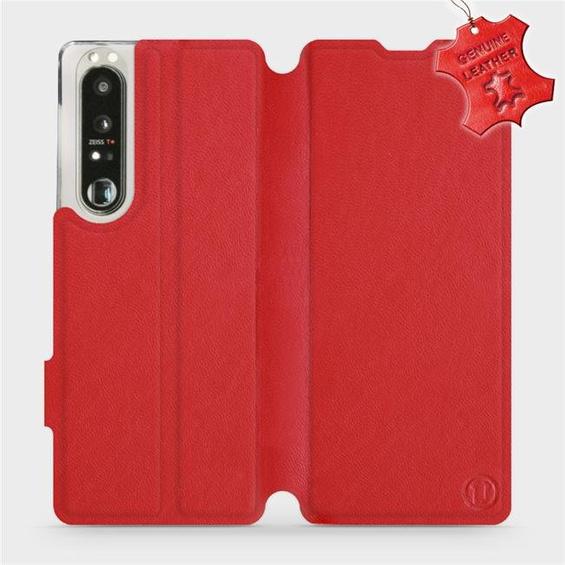 Hülle für Sony Xperia 1 III - Farbe Red Leather