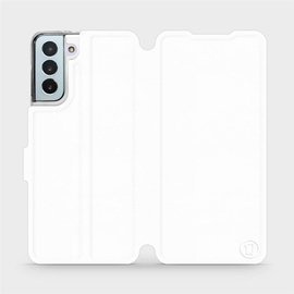 Hülle für Samsung Galaxy S21 Plus - Farbe White&Orange