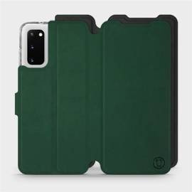 Hülle für Samsung Galaxy S20 - Farbe Grün mit Schwarz