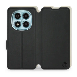 Hülle für Xiaomi Redmi Note 14 Pro 4G - Farbe Schwarz mit Platin