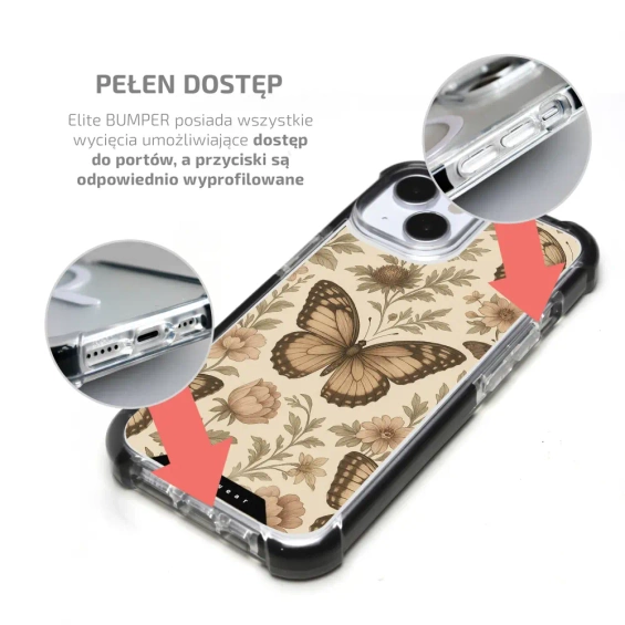 Hülle MagSafe Elite Bumper für Apple iPhone 15 - Farbe DP92D