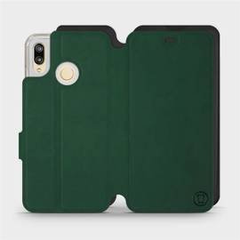 Hülle für Huawei P20 Lite - Farbe Grün mit Schwarz