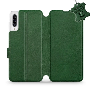 Hülle für Samsung Galaxy A30s - Farbe Green Leather