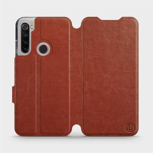Hülle für Xiaomi Redmi Note 8 - Farbe Brown&Orange