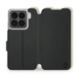 Hülle für Xiaomi 15 - Farbe Schwarz mit Platin