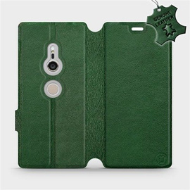 Hülle für Sony Xperia XZ2 - Farbe Green Leather