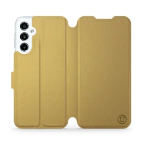 Hülle für Samsung Galaxy M34 5G - Farbe Gold&Orange