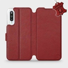 Hülle für Xiaomi Mi 9 Lite - Farbe Dark Red Leather