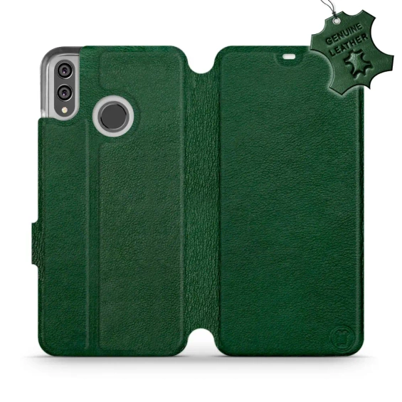 Hülle für Huawei Honor 8X - Farbe Green Leather