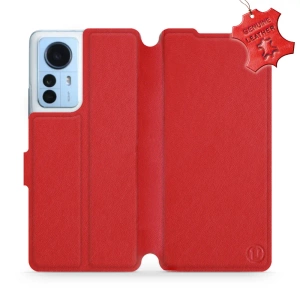 Hülle für Xiaomi 12 Pro - Farbe Red Leather