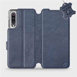 Hülle für Xiaomi Mi 9 - Farbe Blue Leather