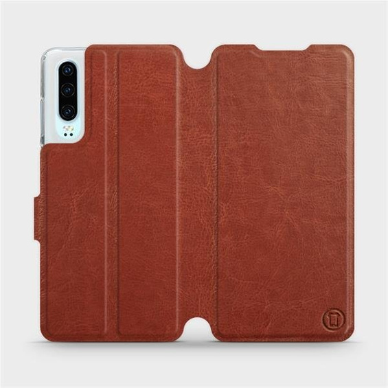 Hülle für Huawei P30 - Farbe Brown&Gray