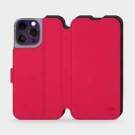 Hülle für Apple iPhone 14 Pro Max - Farbe Rot mit Schwarz