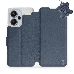 Hülle für Xiaomi Redmi Note 13 PRO Plus - Farbe Blue Leather