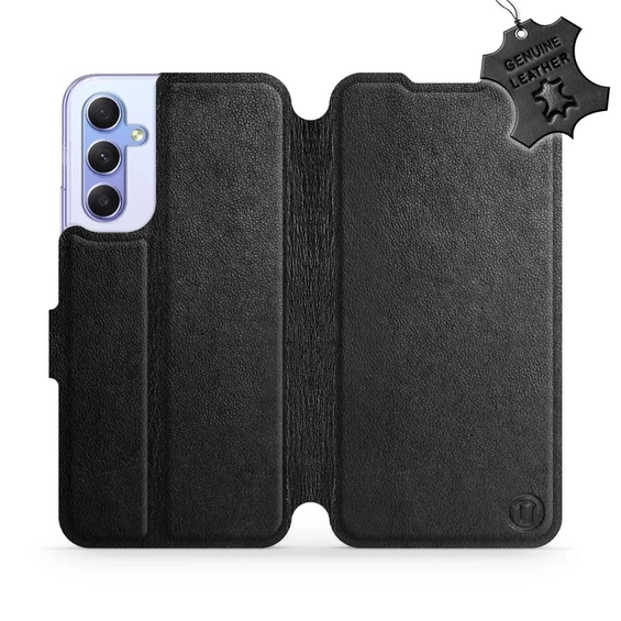 Hülle für Samsung Galaxy A34 5G - Farbe Black Leather