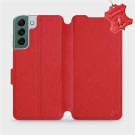 Hülle für Samsung Galaxy S22 Plus - Farbe Red Leather