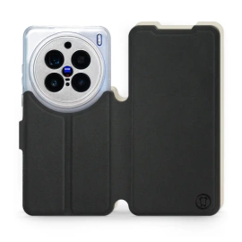 Hülle für Vivo X200 Pro 5G - Farbe Schwarz mit Platin