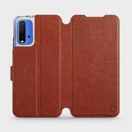 Hülle für Xiaomi Redmi 9T - Farbe Brown&Gray