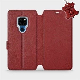 Hülle für Huawei Mate 20 - Farbe Dark Red Leather