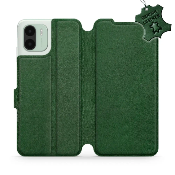 Hülle für Xiaomi Redmi A1 - Farbe Green Leather