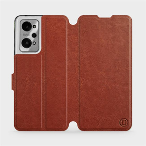 Hülle für Realme GT 2 - Farbe Brown&Orange