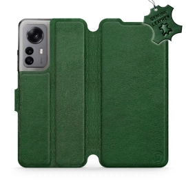 Hülle für Xiaomi 12X - Farbe Green Leather