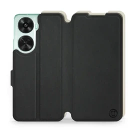 Hülle für Huawei Nova 12 SE - Farbe Schwarz mit Platin