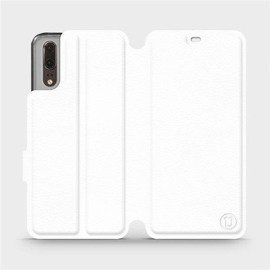 Hülle für Huawei P20 - Farbe White&Orange