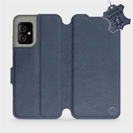 Hülle für Asus Zenfone 8 - Farbe Blue Leather