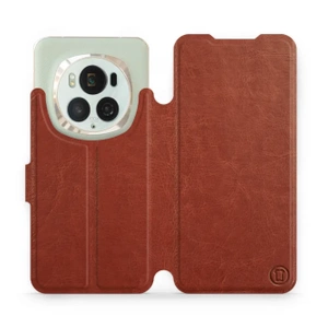 Hülle für Huawei Honor Magic6 Pro - Farbe Brown&Orange