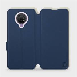 Hülle für Nokia G10 - Farbe Marineblau mit Platin