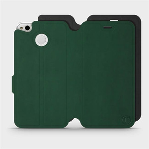 Hülle für Xiaomi Redmi 4X - Farbe Grün mit Schwarz