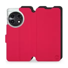 Hülle für OnePlus 11 5G - Farbe Rot mit Schwarz
