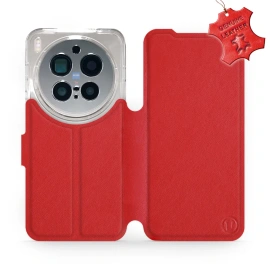 Hülle für Vivo X300 pro - Farbe Red Leather