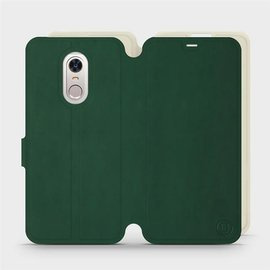 Hülle für Xiaomi Redmi 5 Plus - Farbe Grün mit Platin