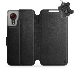 Hülle für Samsung Galaxy Xcover 5 - Farbe Black Leather