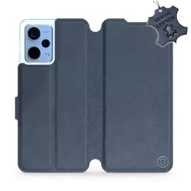 Hülle für Xiaomi Redmi Note 12 5G - Farbe Blue Leather