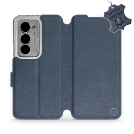 Hülle für Xiaomi Redmi 15 - Farbe Blue Leather