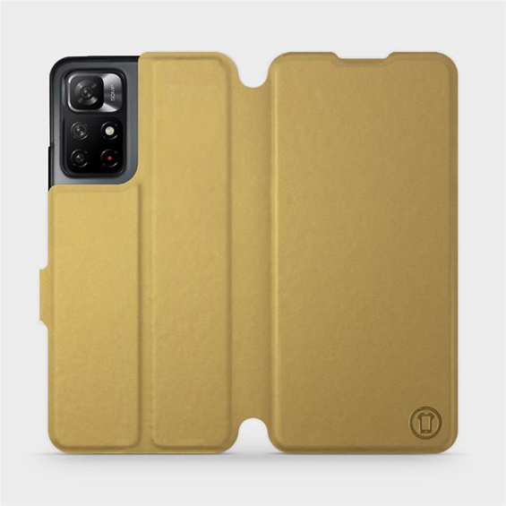 Hülle für Xiaomi Redmi Note 11S 5G - Farbe Gold&Orange