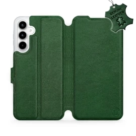 Hülle für Samsung Galaxy A35 5G - Farbe Green Leather