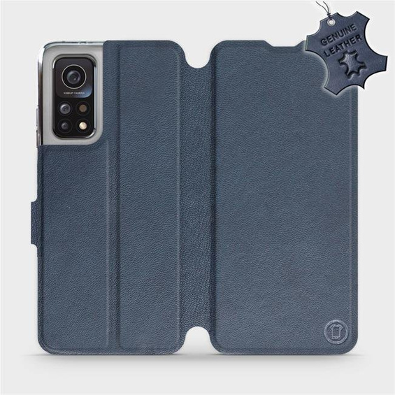 Hülle für Xiaomi Mi 10T - Farbe Blue Leather