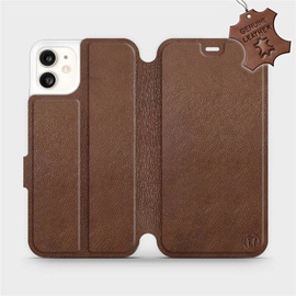 Hülle für Apple iPhone 11 - Farbe Brown Leather