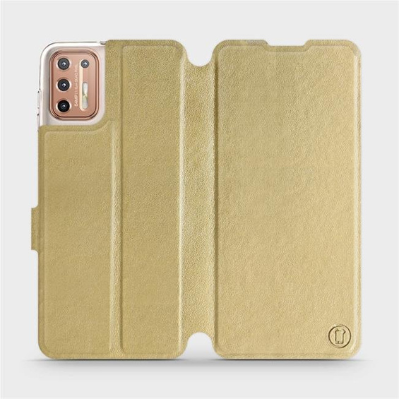 Hülle für Motorola Moto G9 Plus - Farbe Gold&Gray