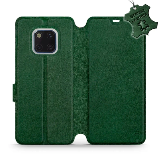 Hülle für Huawei Mate 20 Pro - Farbe Green Leather