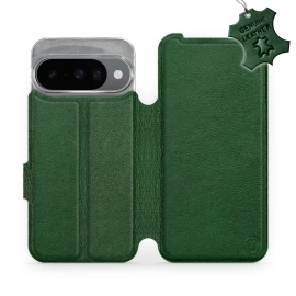 Hülle für Google Pixel 10 - Farbe Green Leather