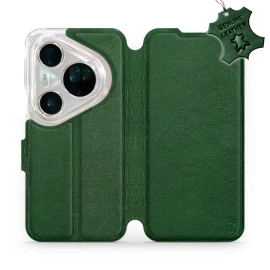 Hülle für Huawei Pura 80 Ultra - Farbe Green Leather