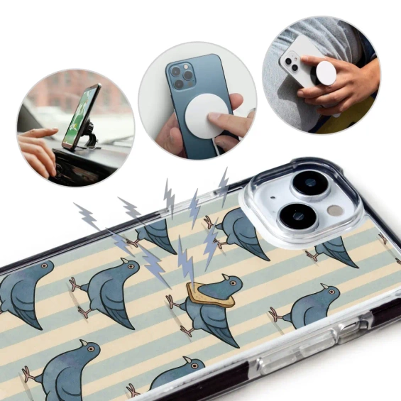 Hülle MagSafe Elite Bumper für Apple iPhone SE 2020 - Farbe DP91D