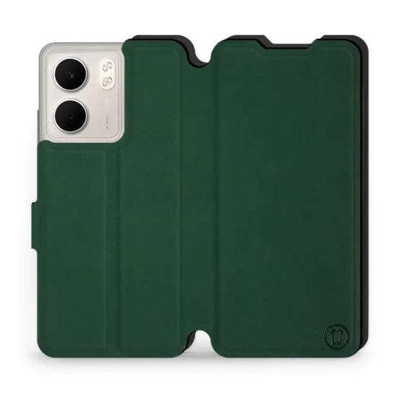 Hülle für OPPO A5x - Farbe Grün mit Schwarz