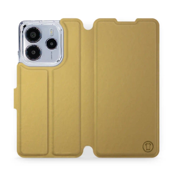 Hülle für Xiaomi Redmi Note 14 4G - Farbe Gold&Gray